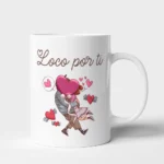 Taza Enamorados loco por ti