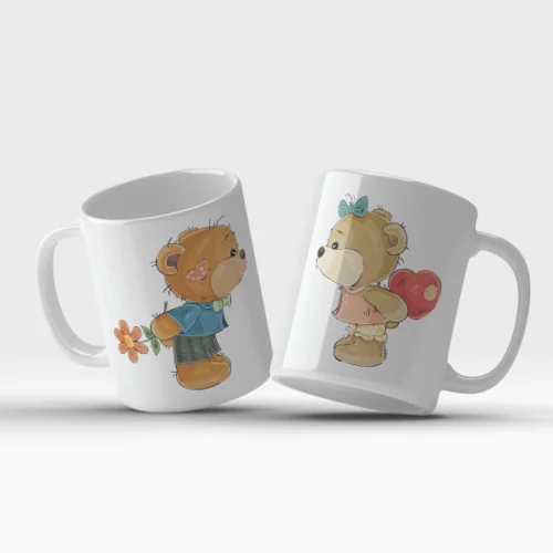 Taza Enamorados donde sea, pero contigo