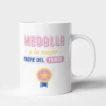 Taza Madre medalla a la mejor madre del mundo