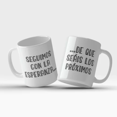 Pack 2 Tazas Boda seguimos con la esperanza de que seáis los próximos