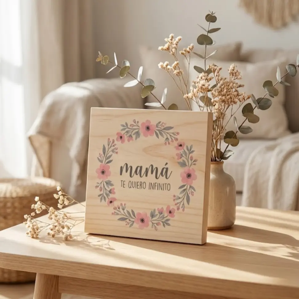 Trofeos de madera personalizados