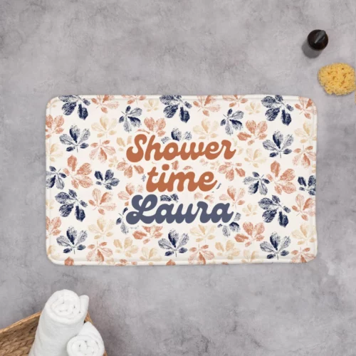 Alfombra de baño personalizada