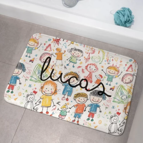 Alfombra de baño personalizada
