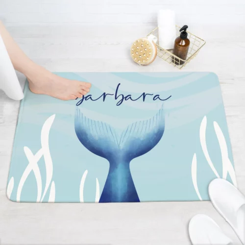 Alfombra de baño personalizada