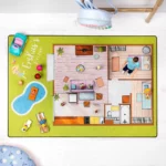 Alfombra infantil personalizada