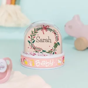 Bola de nieve Baby personalizada