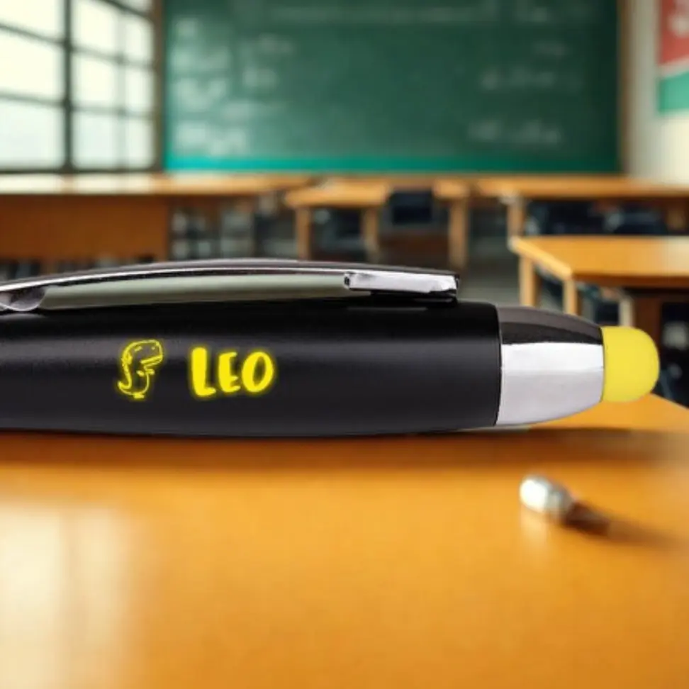 Bolígrafo personalizado con luz