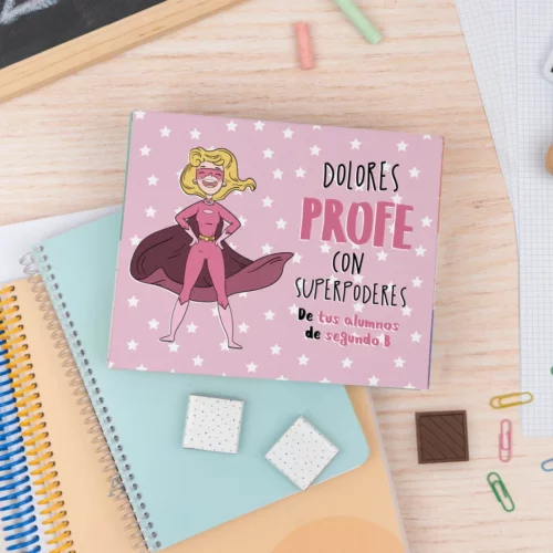 Caja de bombones personalizada