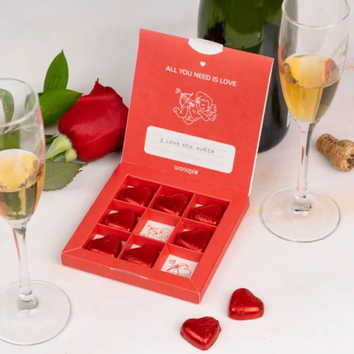 Caja de bombones personalizada