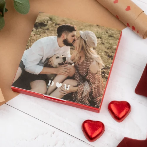 Caja de bombones personalizada