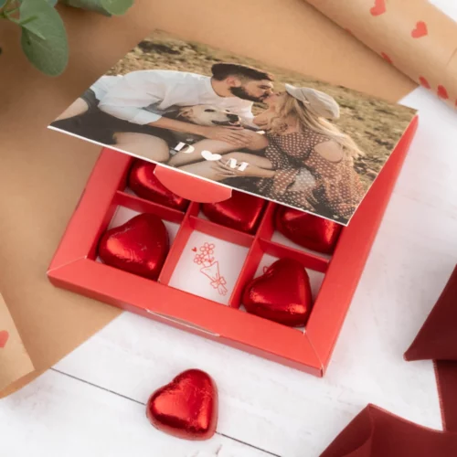Caja de bombones personalizada