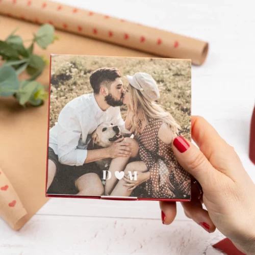 Caja de bombones personalizada