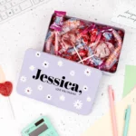 Caja de chuches y bombones personalizada