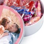 Caja de chuches y bombones personalizada
