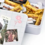 Caja de chuches y bombones personalizada