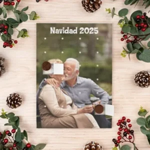 Calendario de adviento personalizado