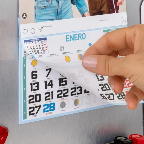 Calendarios faldilla personalizados