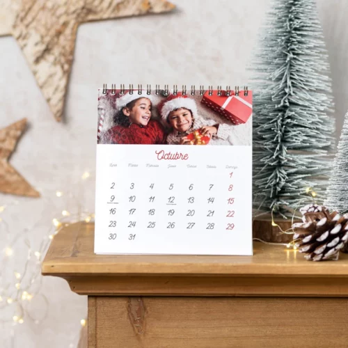 Calendarios de mesa personalizados