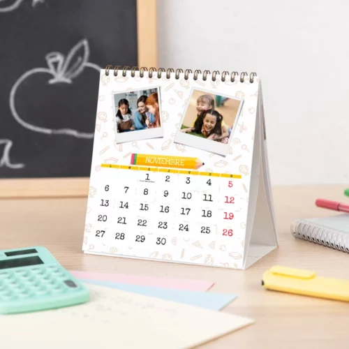 Calendarios de mesa personalizados