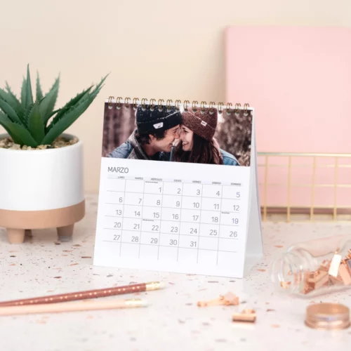 Calendarios de mesa personalizados