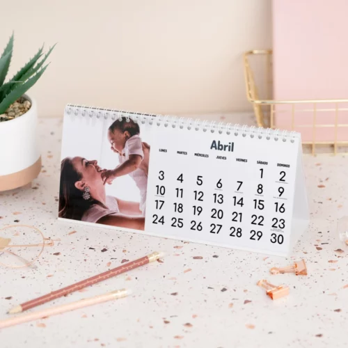 Calendarios de mesa personalizados