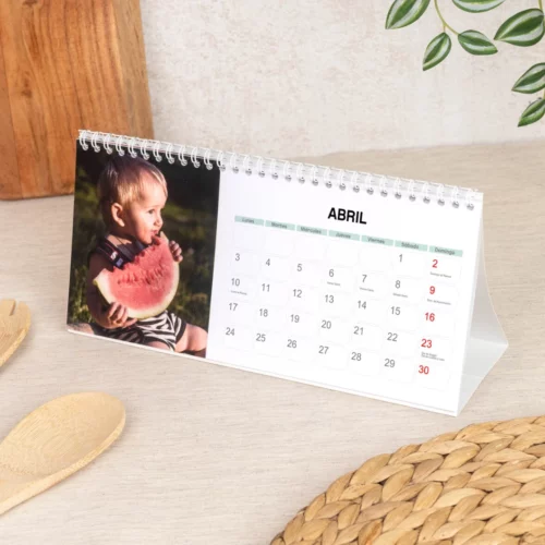 Calendarios de mesa personalizados