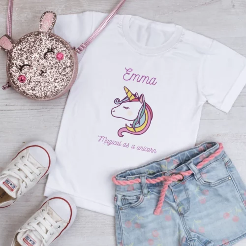 Camisetas personalizadas para niños algodón