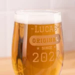 Copa de cerveza personalizada