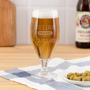 Copa de cerveza personalizada