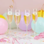 Copa de cava personalizada