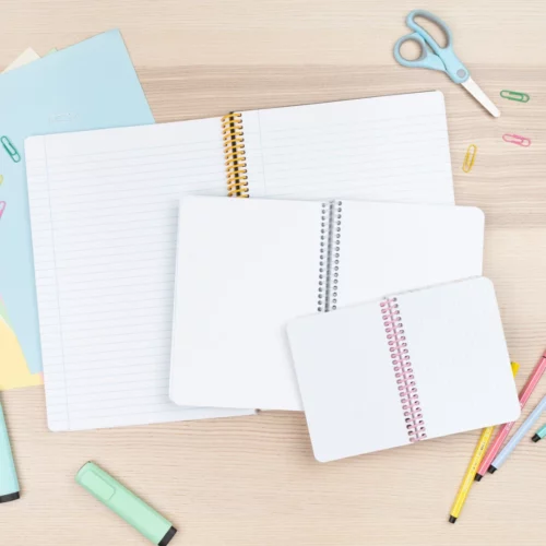Cuadernos personalizados con papel mate