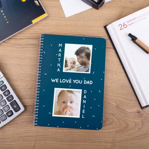 Cuadernos personalizados con papel mate