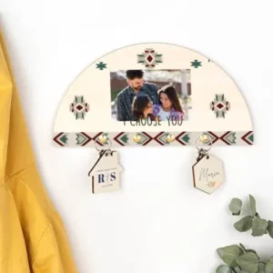 Cuelga llaves personalizado de madera para pared