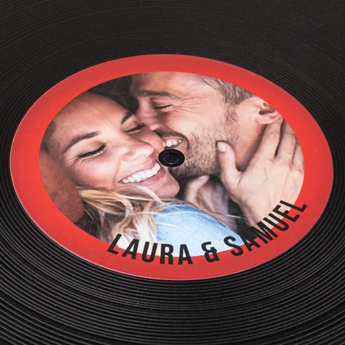 Discos de vinilo decorativos personalizados