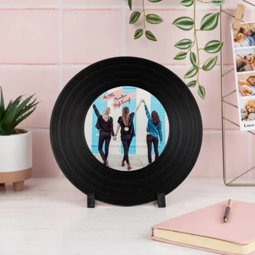 Discos de vinilo decorativos personalizados