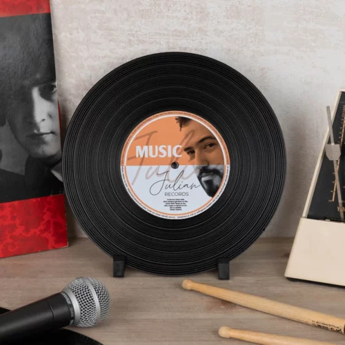 Discos de vinilo decorativos personalizados