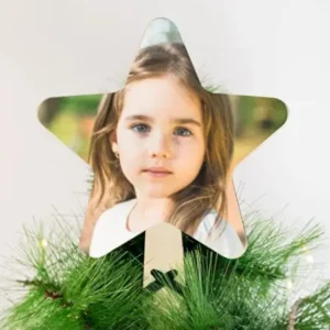 Estrellas personalizadas para el árbol de Navidad