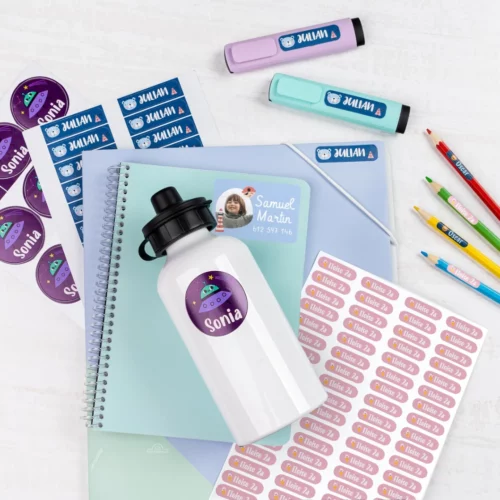 Etiquetas adhesivas personalizadas de vinilo