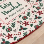 Faldas personalizadas para el árbol de Navidad