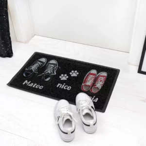 Felpudos de rizo personalizados