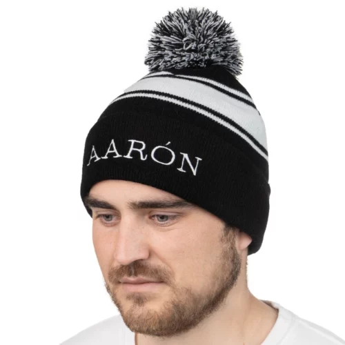 Gorro de invierno bordado