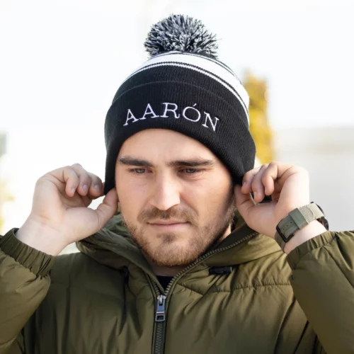 Gorro de invierno bordado