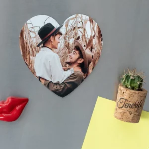 Imanes flexibles personalizados corazón