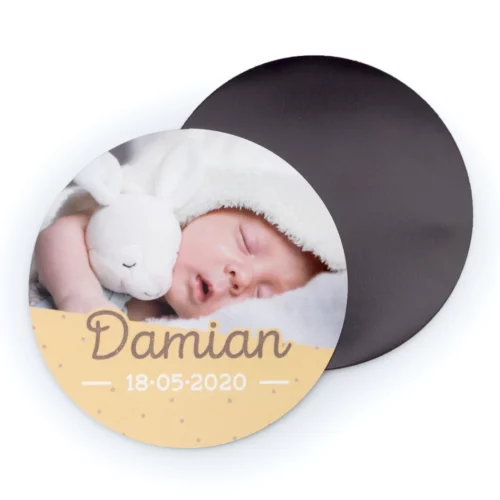 Imanes flexibles personalizados redondos