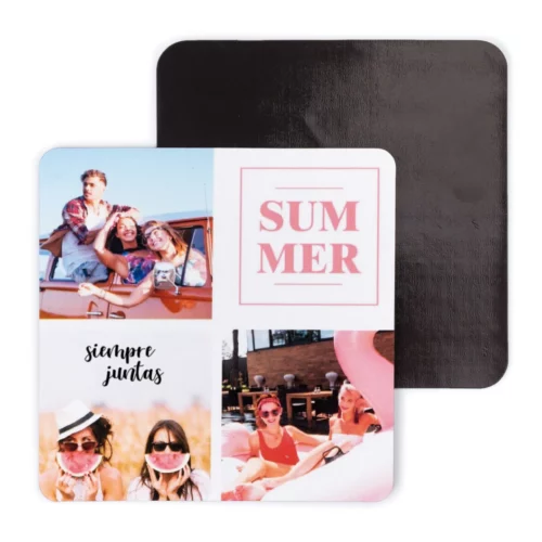 Imanes flexibles personalizados cuadrados