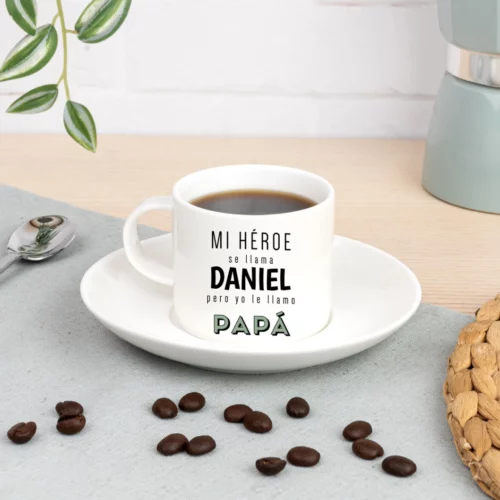 Juego de café expreso personalizado