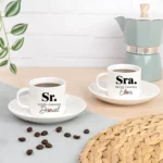 Juego de café expreso personalizado