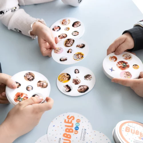 Juego de cartas Match Bubbles personalizado