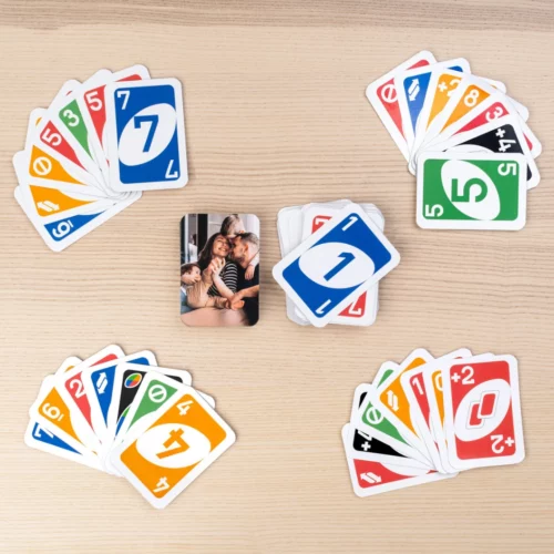 Juego de cartas UNO personalizado