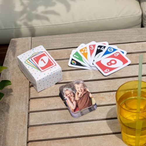 Juego de cartas UNO personalizado
